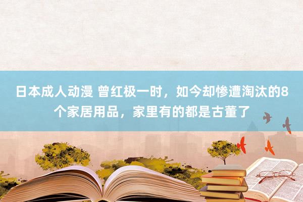 日本成人动漫 曾红极一时，如今却惨遭淘汰的8个家居用品，家里有的都是古董了